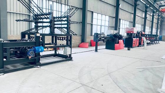 Robuuste staalstaaf lassen machine - Fout in lengte ±5 mm/m Diameter van zijstaaf 4-7 mm Lashoogte 70 mm-270 mm
