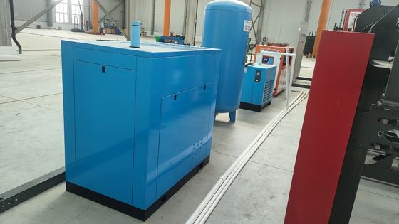 PLC industriële schroefcompressor met luchtdroger Direct Belt Drive System