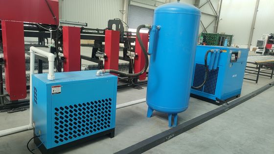 Automatische luchtschroefcompressor 0,8 Mpa ontladingsdruk