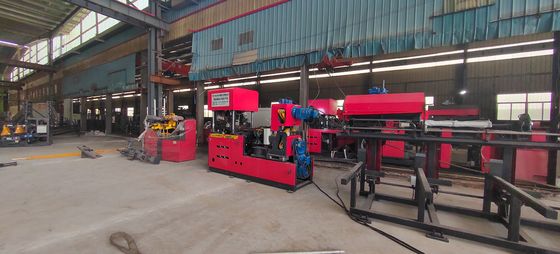 Isolatie graad F Rebar Welding Machine Met 7.5kw Side Rib Forming Motor Power