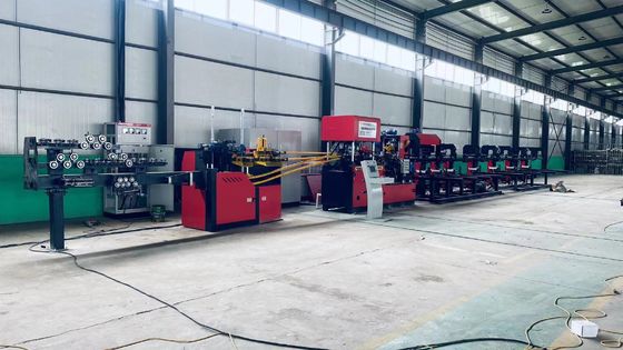 Precision PLC Steel Bar Welding Machine voor 6-12mm Main Bar Diameter