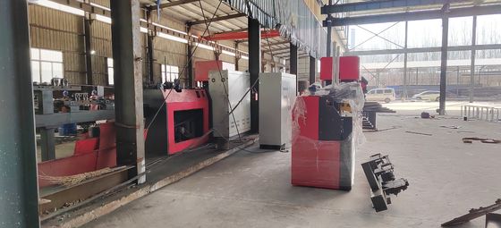 Productielijn voor het lassen van rasterstralen met aanraakscherm met een lengtefout van ± 5 mm/m